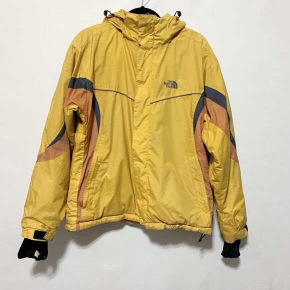 The North Face Mens L Summit Series Gore-Tex Yellow Jacket Coat Full Zip - Picture 1 of 16